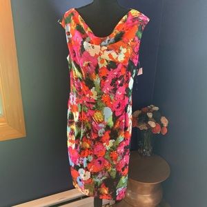 NWT Jones Wear Dress floral 12